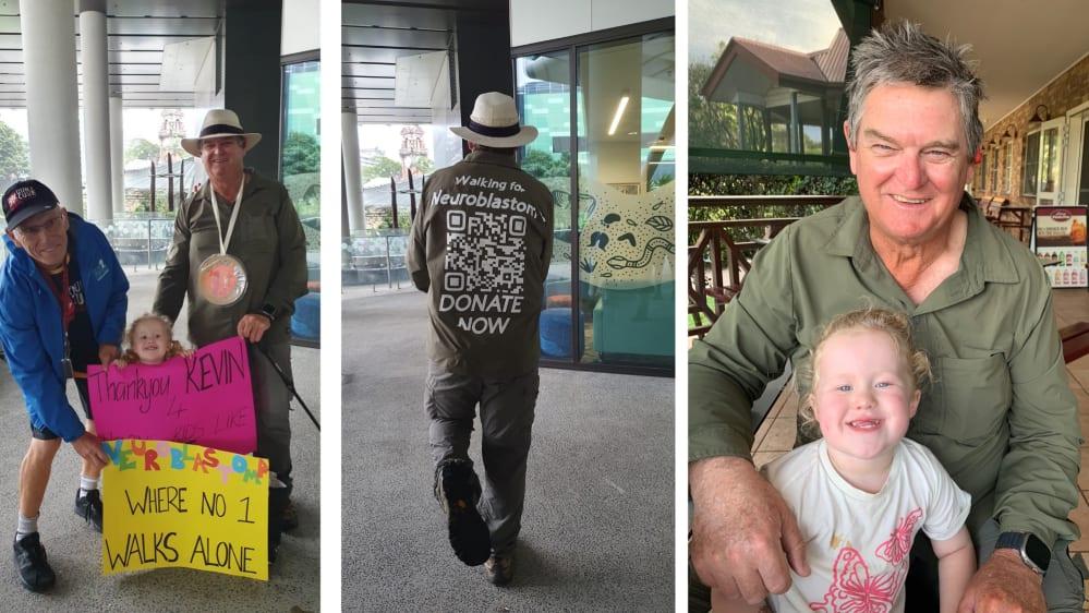 Kevin Apps Completes His Very Long Walk
