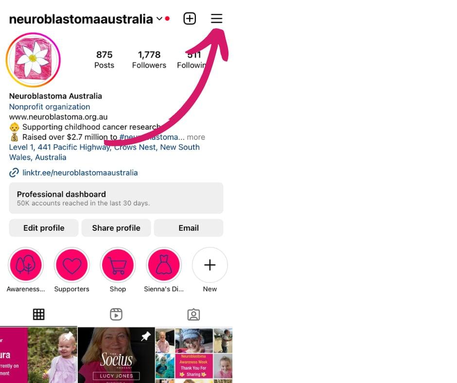 Fundraising on Instagram