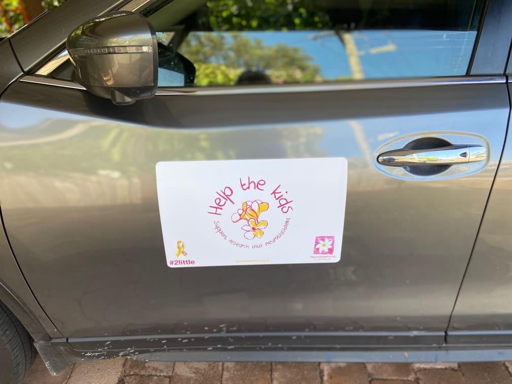 Help the kids car magnet 
