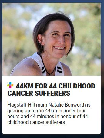 Natalie in the Adelaide Advertiser