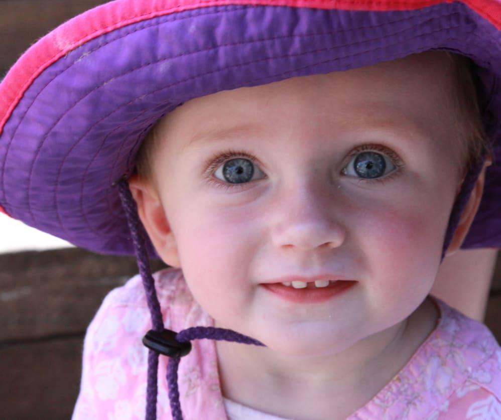 Sienna, a young neuroblastoma patient
